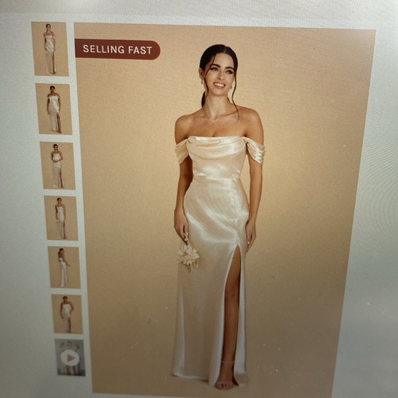 Show me your Birdy grey convertible SHINY SATIN CHAMPAGNE - Picture 3 of 6